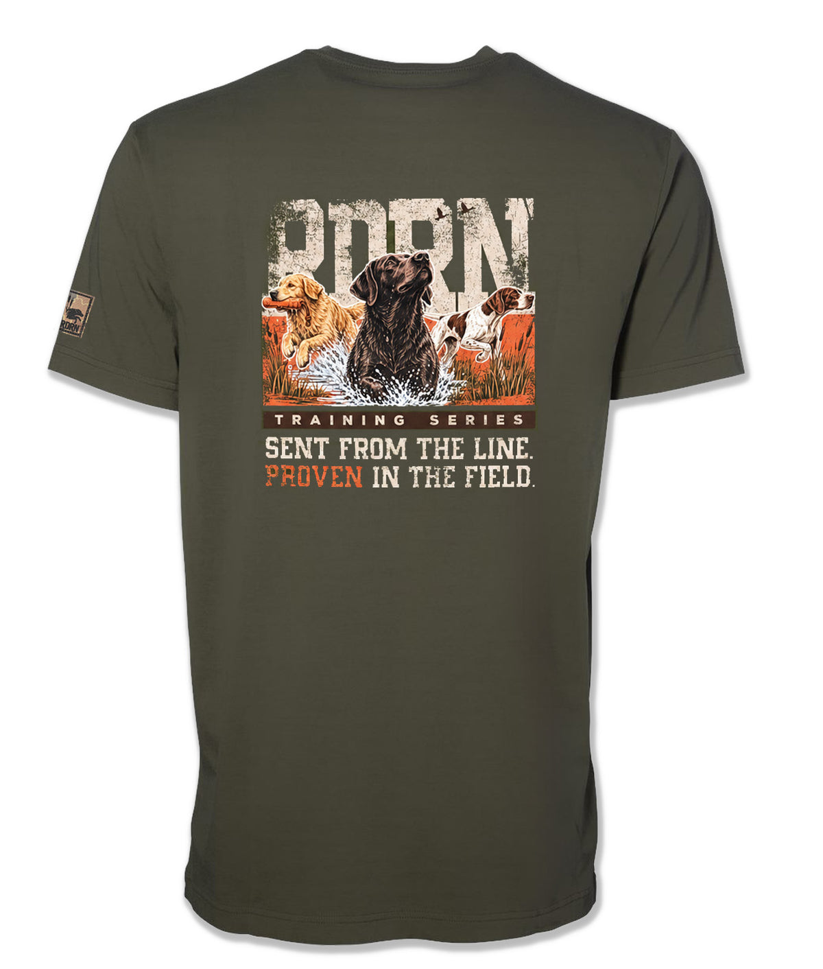 RDRN Training Series - Sent From The Line. Proven In The Field. Short Sleeve T-Shirt