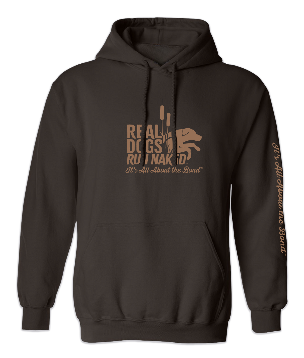 Real Dogs Run Naked™ Hoodie - Real Dogs Run Naked