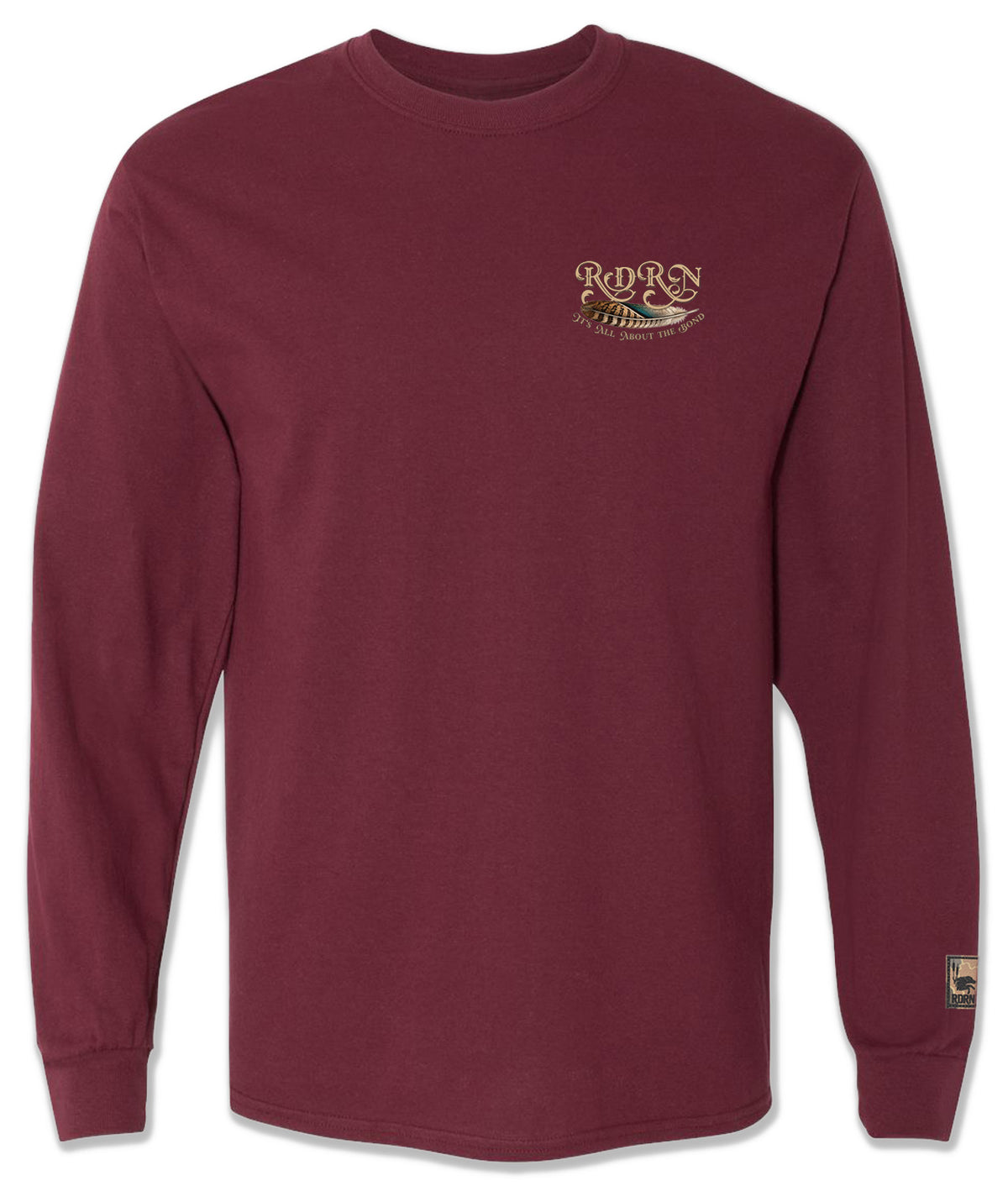 Chocolate Lab Every Feather Tells a Story Long Sleeve
