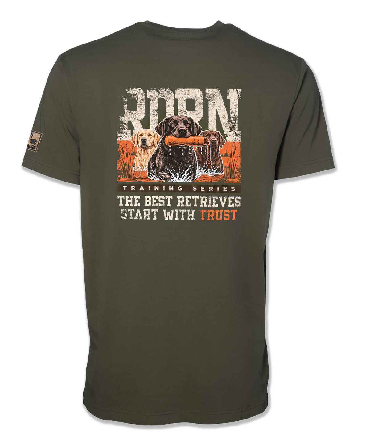 RDRN Training Series - The Best Retrieves Start With Trust Short Sleeve T-Shirt